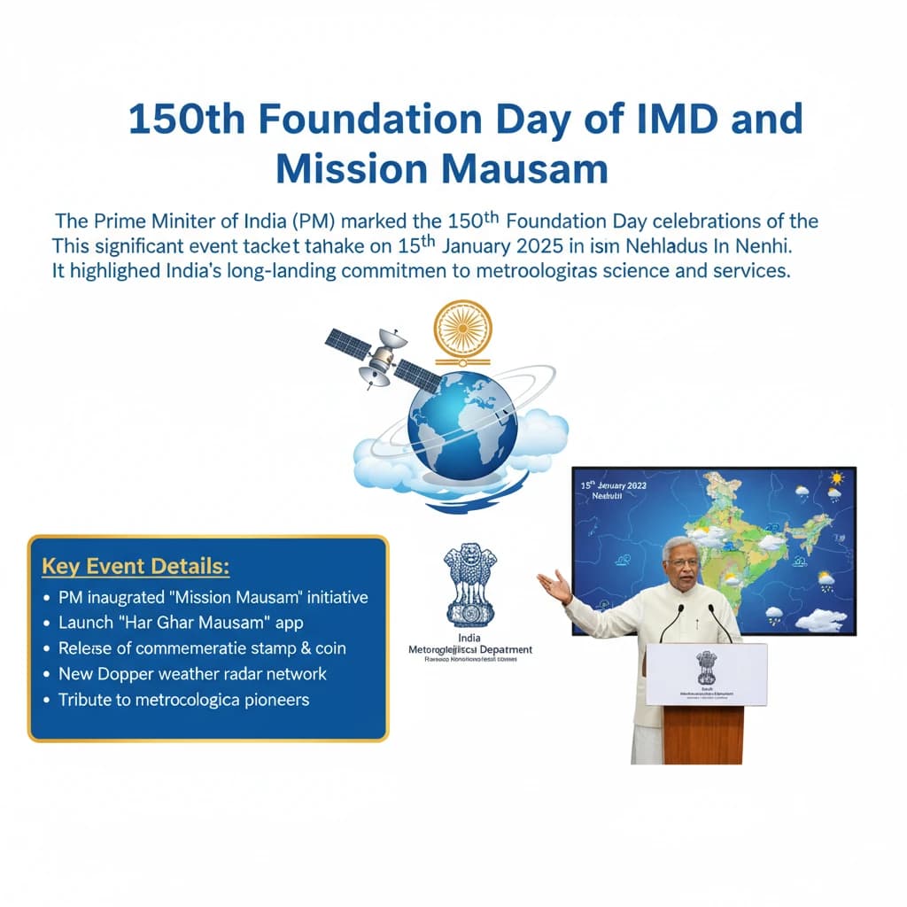150th Foundation Day of IMD and Mission Mausam