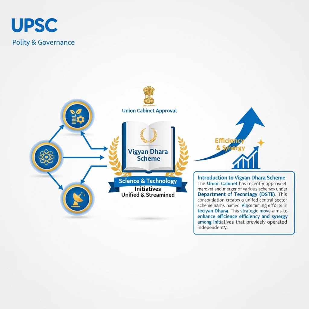 Approval of Vigyan Dhara Scheme