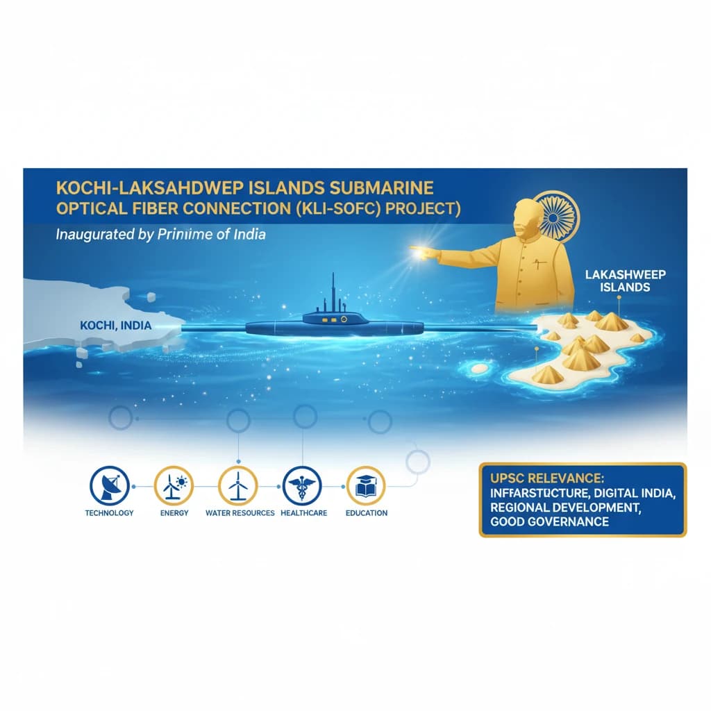 Kochi-Lakshadweep Islands Submarine Optical Fiber Connection Project