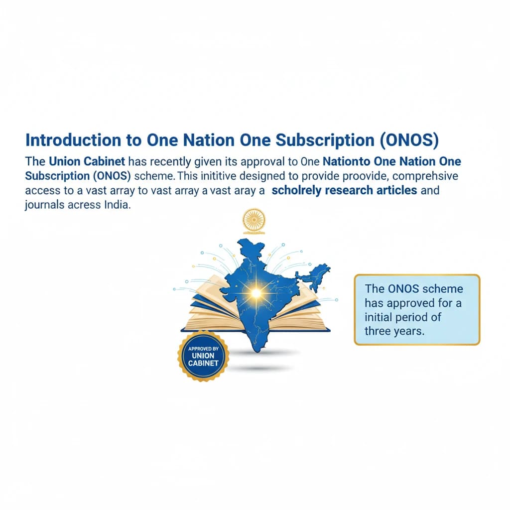 One Nation One Subscription (ONOS)