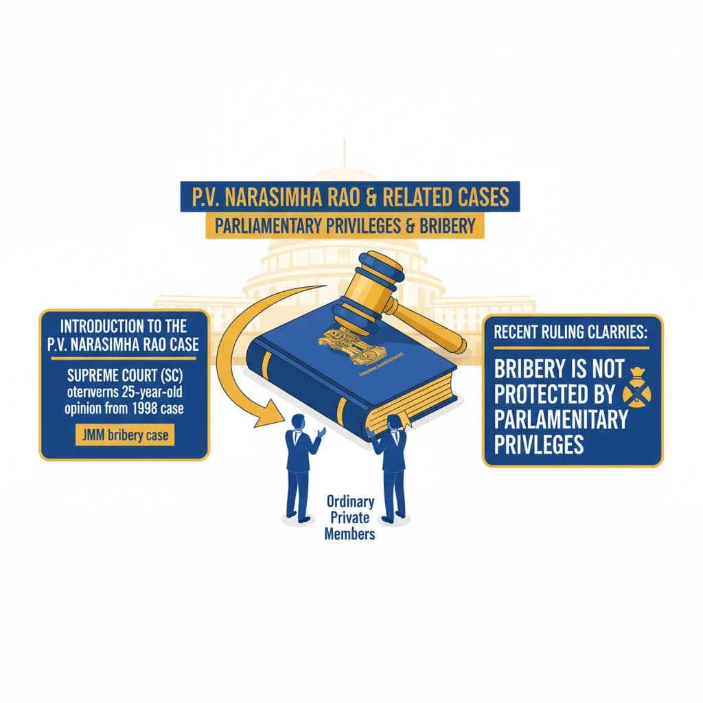 Ordinary Private Members in the P.V Narasimha Rao and Related Cases