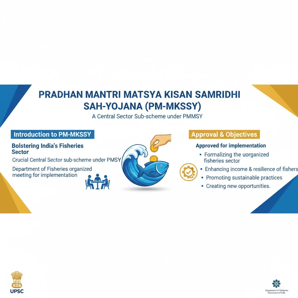 Pradhan Mantri Matsya Kisan Samridhi Sah-Yojana (PM-MKSSY)