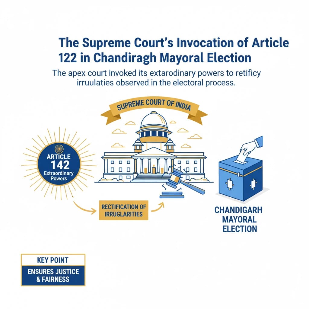 SC's Use of Article 142 in Chandigarh Mayoral Election