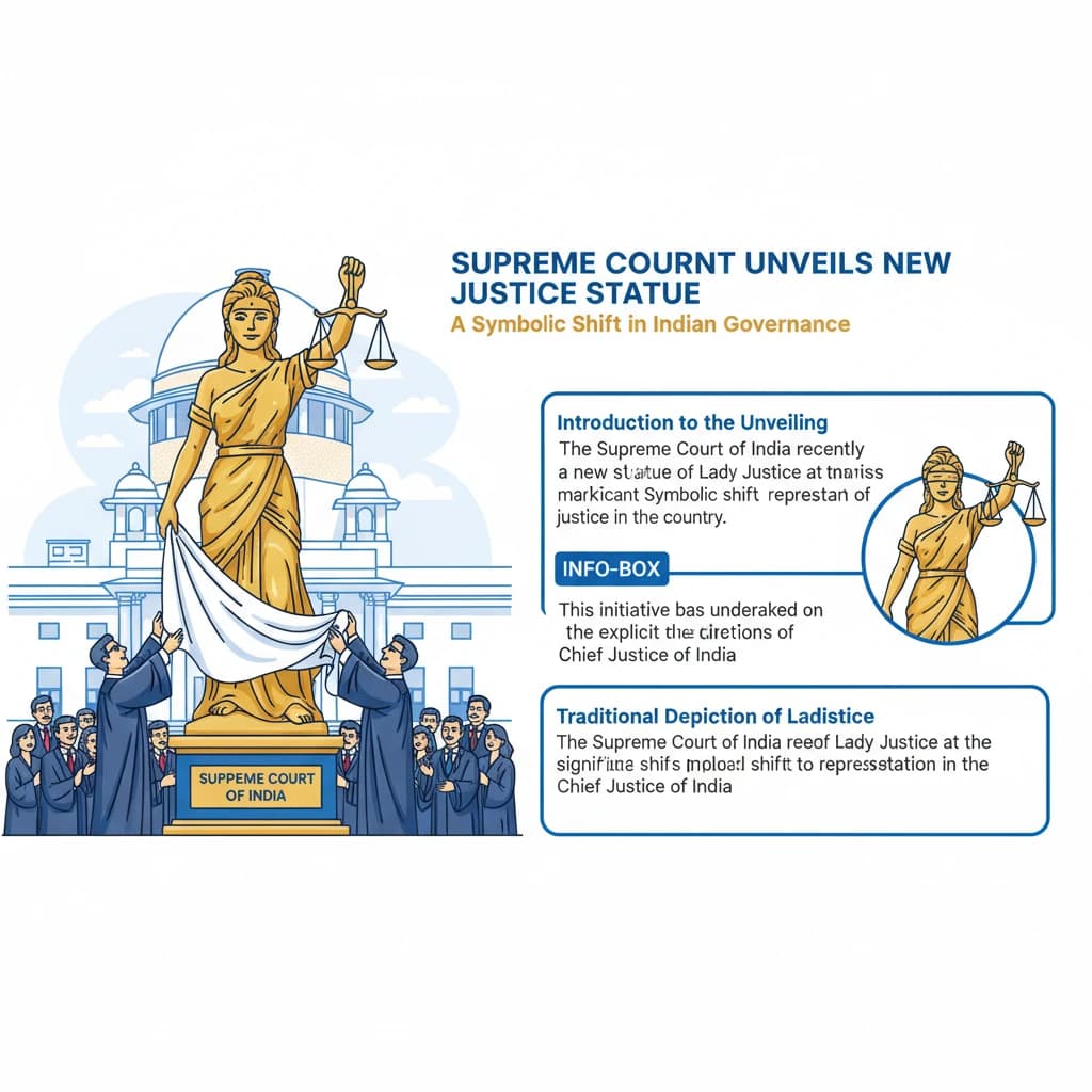 Supreme Court Unveils New Justice Statue