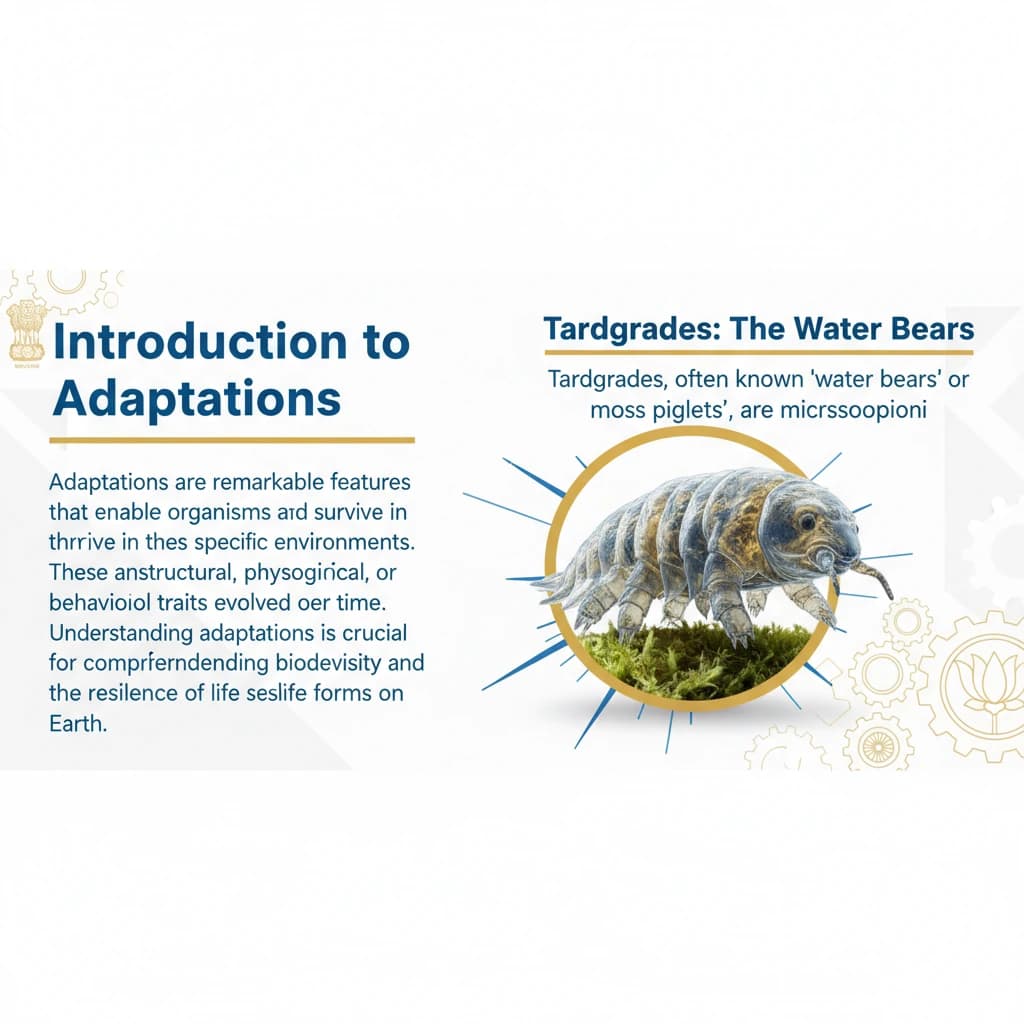 Tardigrades: Adaptations, Cryptobiosis, and Potential Human Applications