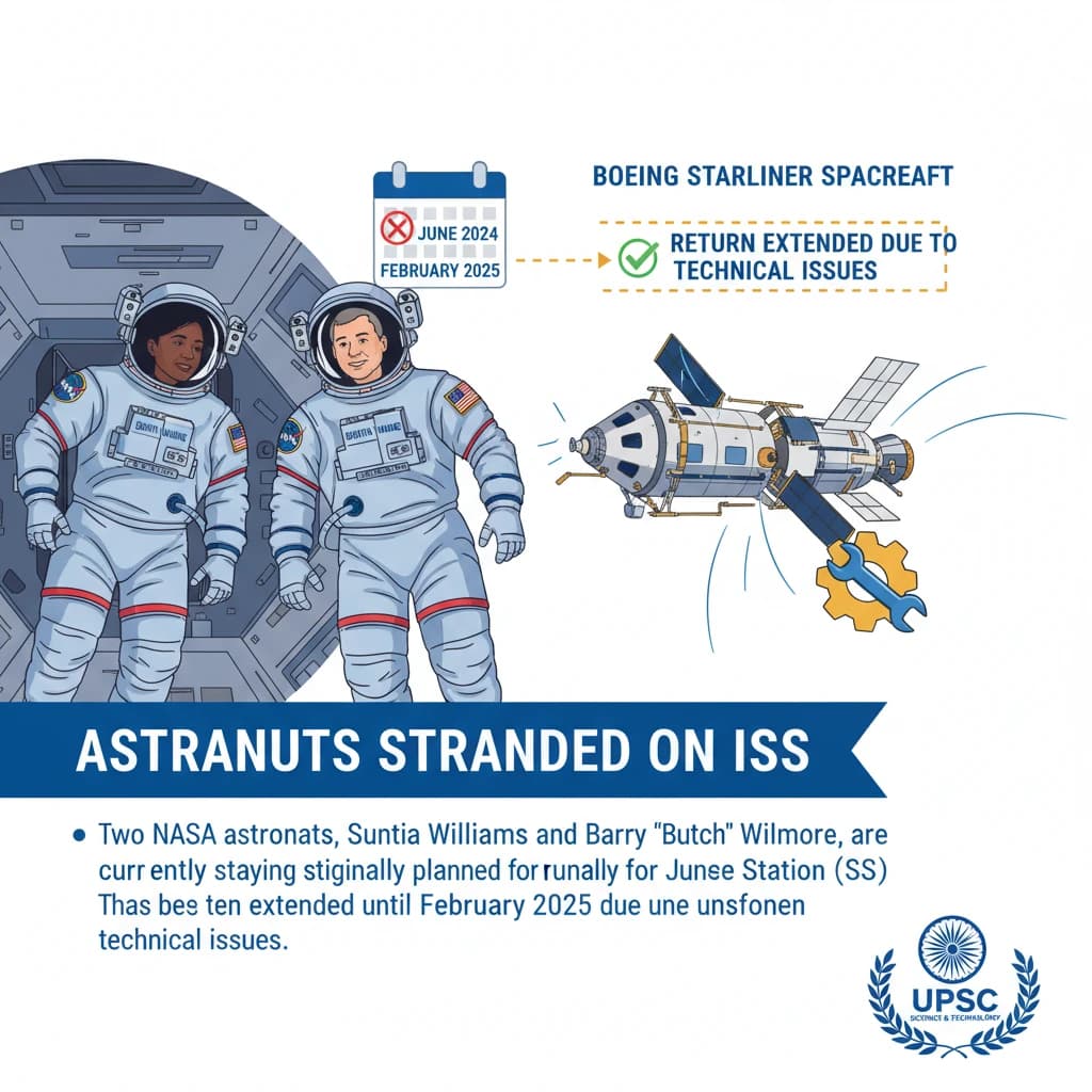 Astronauts Stuck in ISS