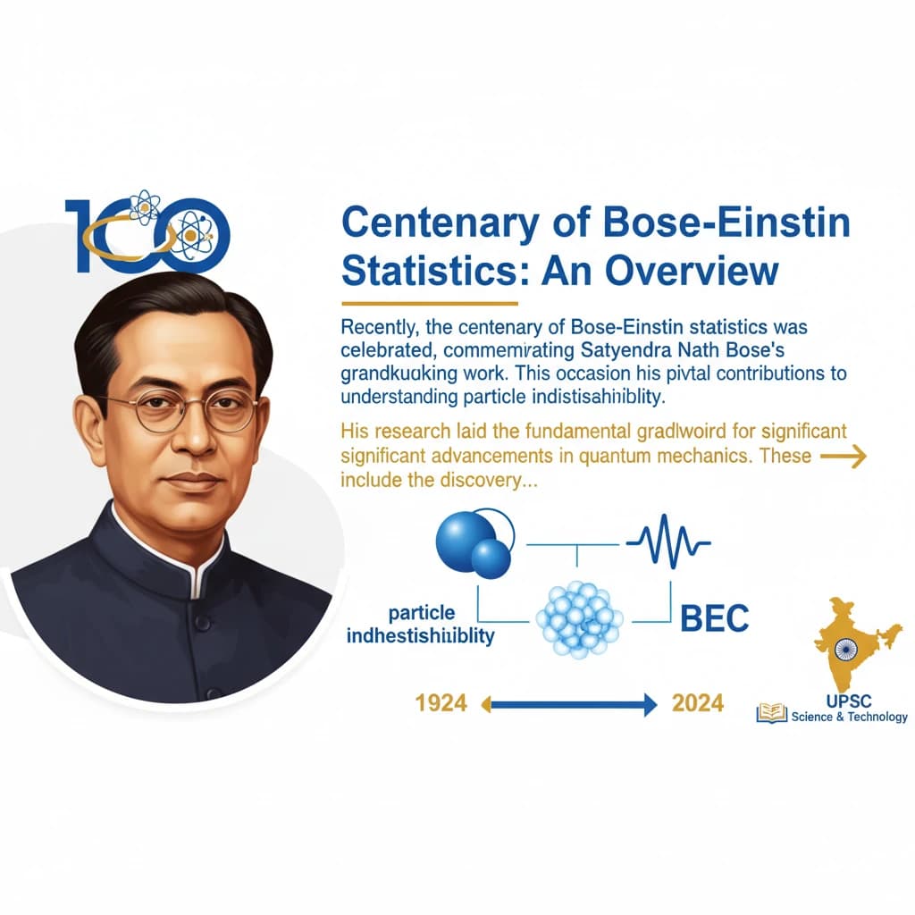 Centenary of Bose-Einstein Statistics