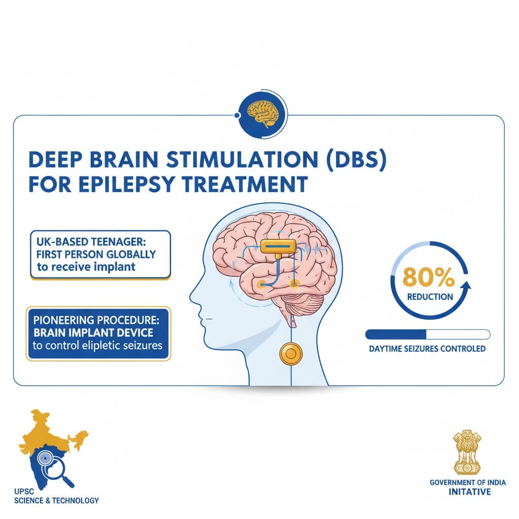 DBS Brain Implant Surgery for Epilepsy Treatment