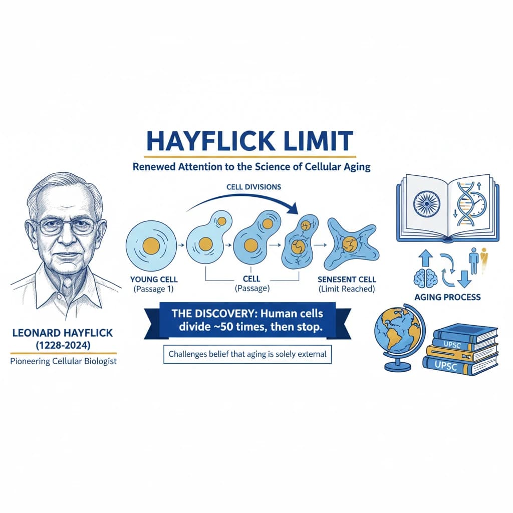 Hayflick Limit: Cellular Senescence and its Role in Ageing