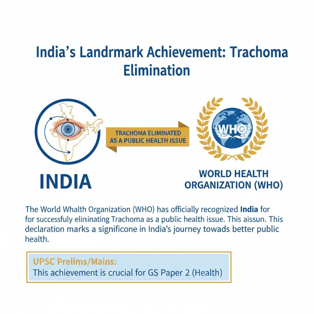 India Eliminates Trachoma as a Public Health Problem