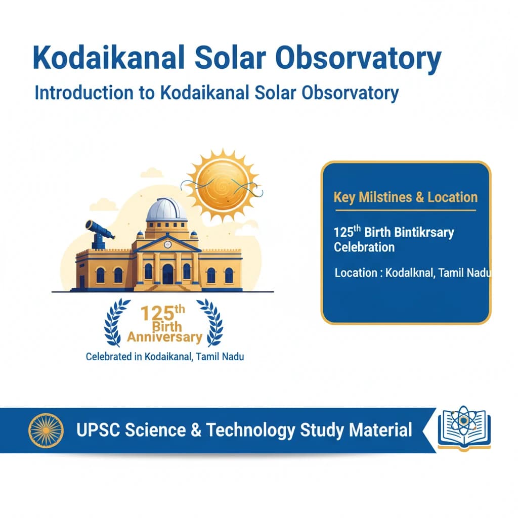 Kodaikanal Solar Observatory