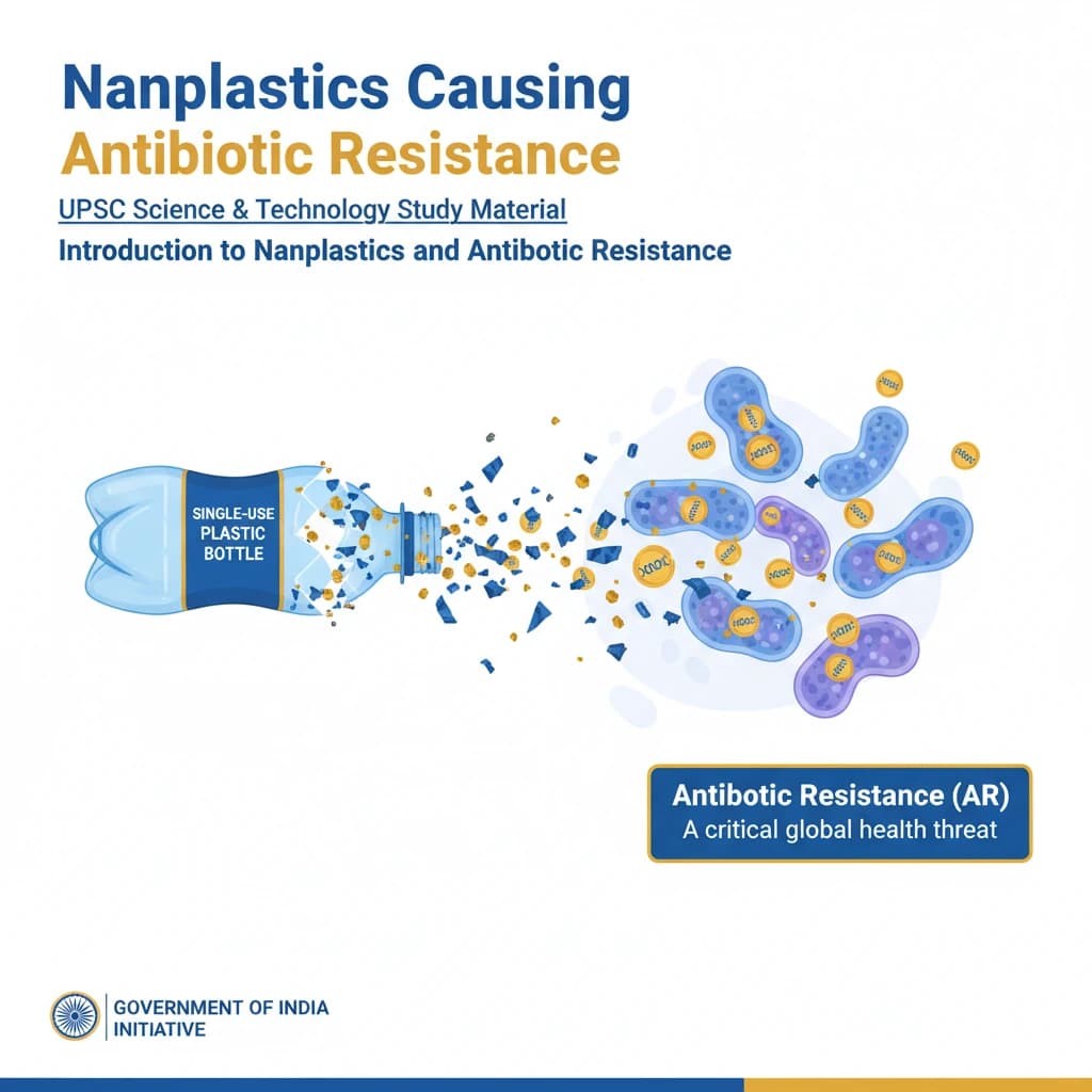 Nanoplastics Causing Antibiotic Resistance