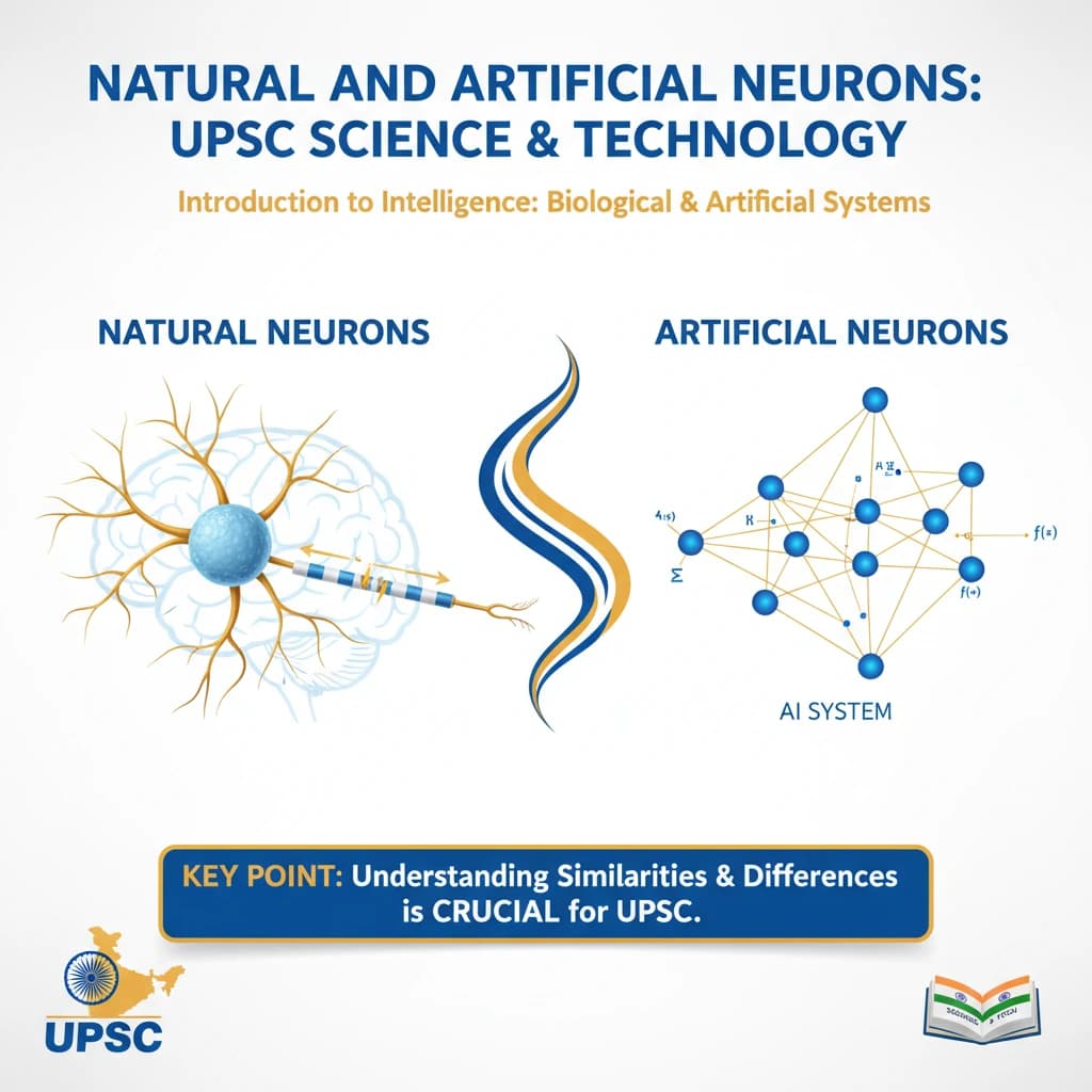 Natural and artificial neurons