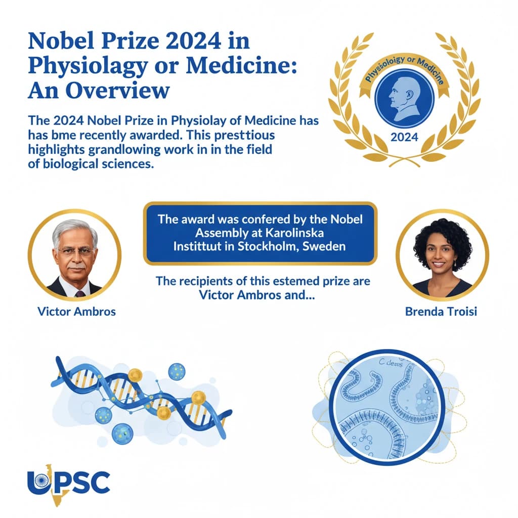Nobel Prize 2024 in Physiology or Medicine