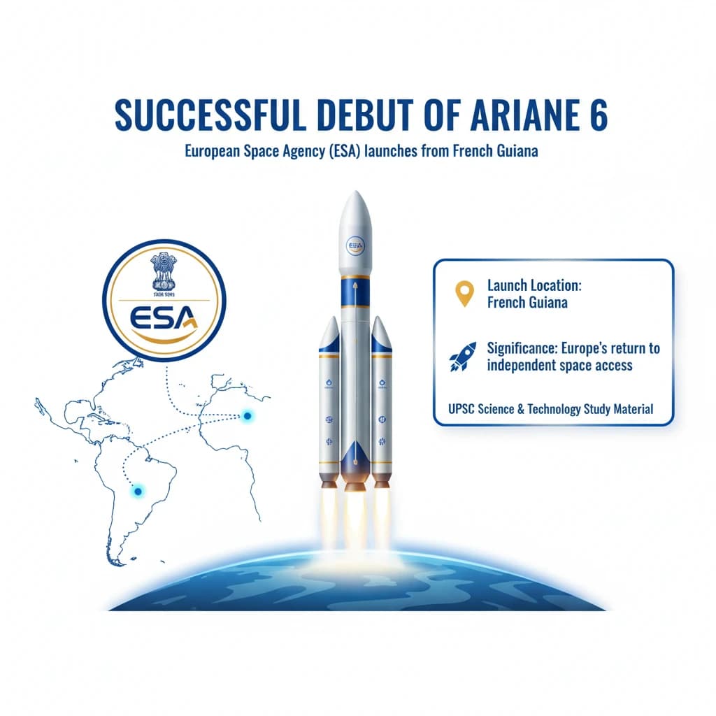 Successful Launch of Ariane 6 Rocket