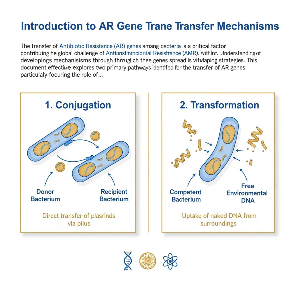 AR Gene Transfer Mechanisms: PBNPs, HGT, and OMVs