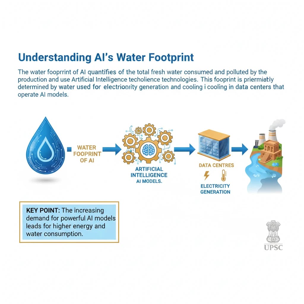 Water Footprint of AI