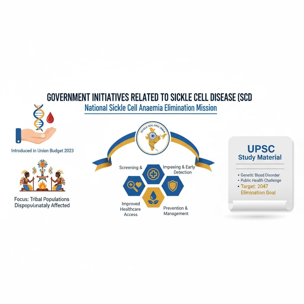 What are Some Government Initiatives Related to SCD?