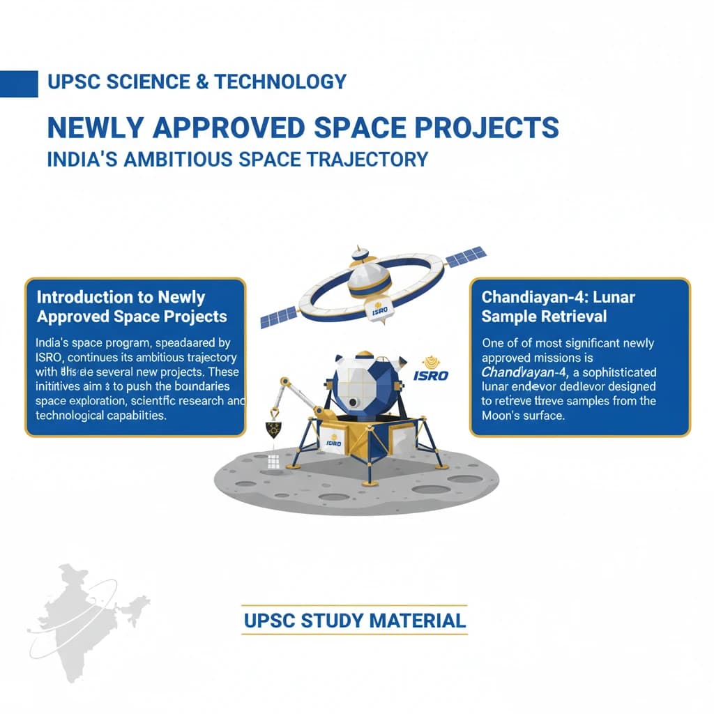 What are the Newly Approved Space Projects?