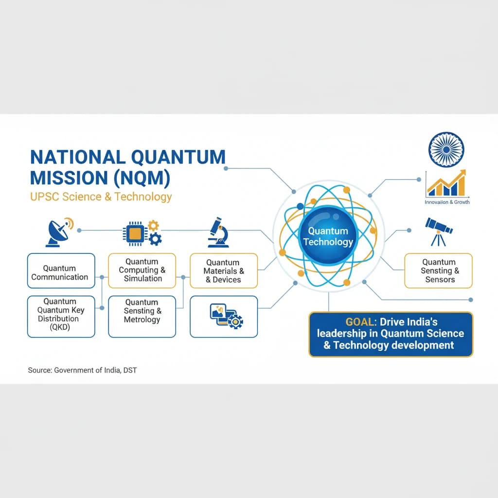 What is the National Quantum Mission (NQM)?