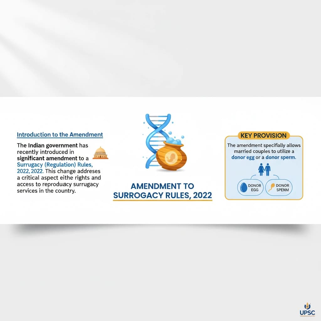 Amendment to Surrogacy Rules