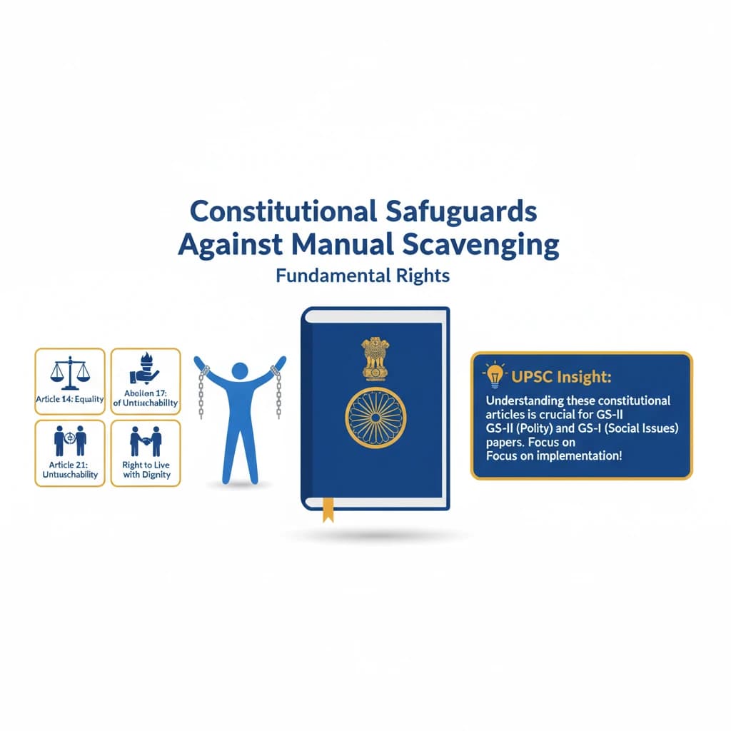 Manual Scavenging: Constitutional Safeguards & Efforts to Reduce