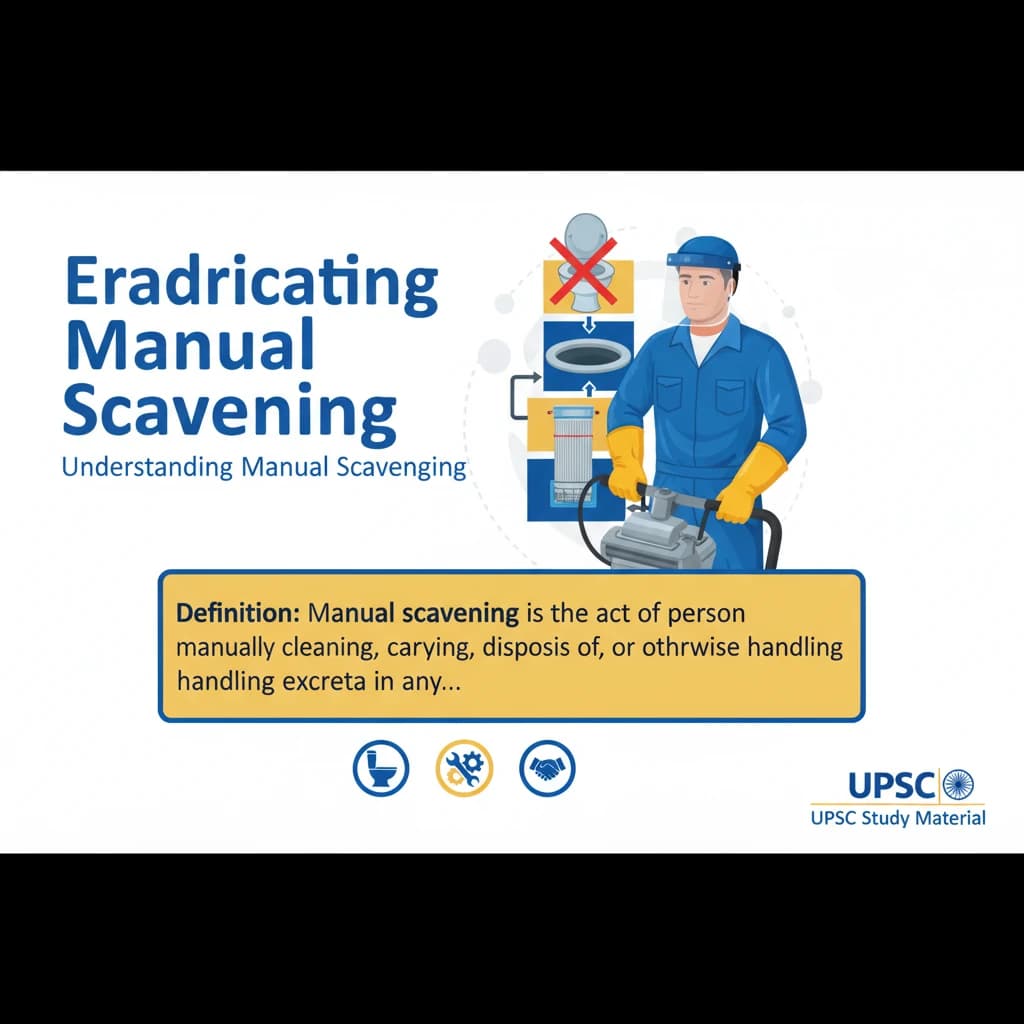 Eradicating Manual Scavenging