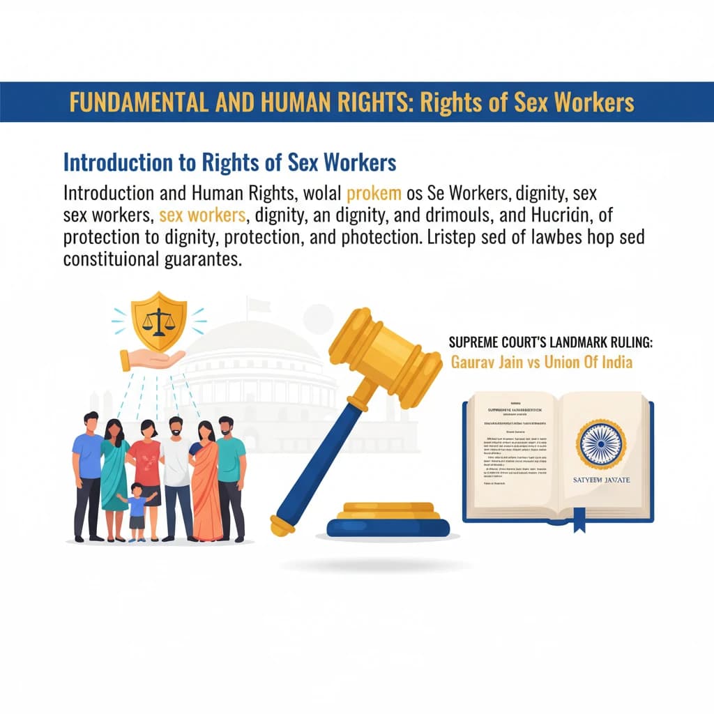 Fundamental Rights: Sex Workers' Rights - Gaurav Jain Case