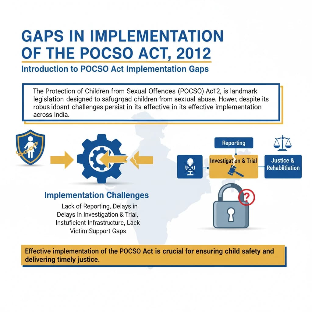 Gaps in Implementation of the POCSO Act, 2012
