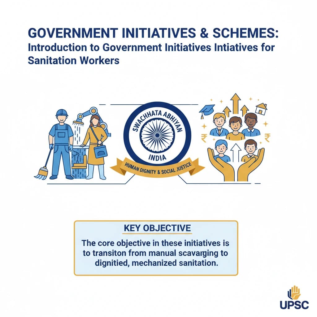 Government Initiatives for Manual Scavengers & Sanitation Workers