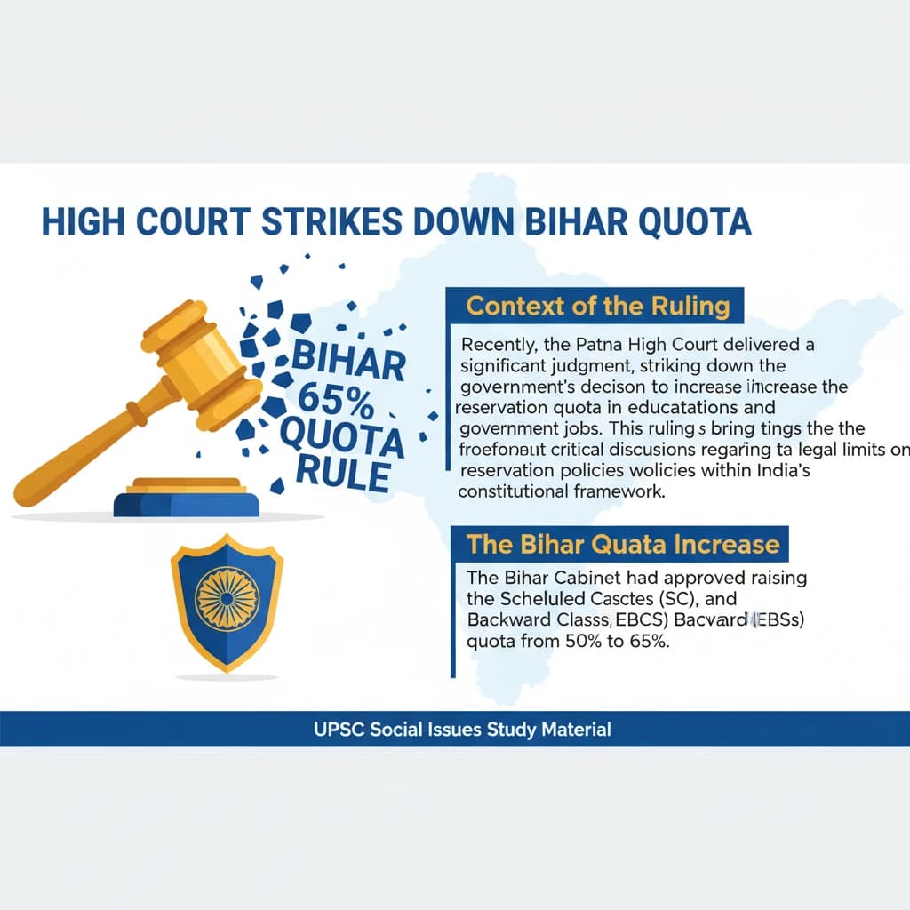 High Court Struck Down Bihar 65% Quota Rule