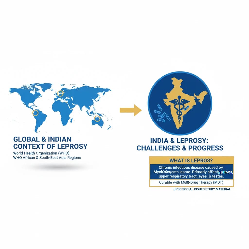 Leprosy in India: Status, Initiatives, and Global Strategies