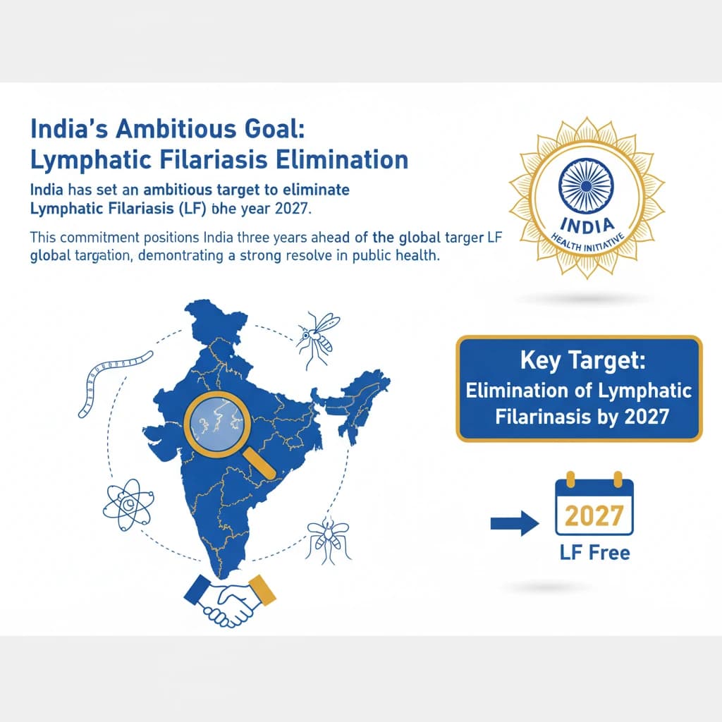 India's Efforts to Eliminate Lymphatic Filariasis by 2027