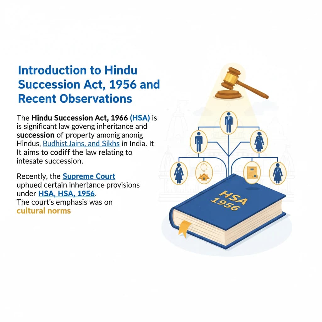 Inheritance Norms in Hindu Succession Act, 1956