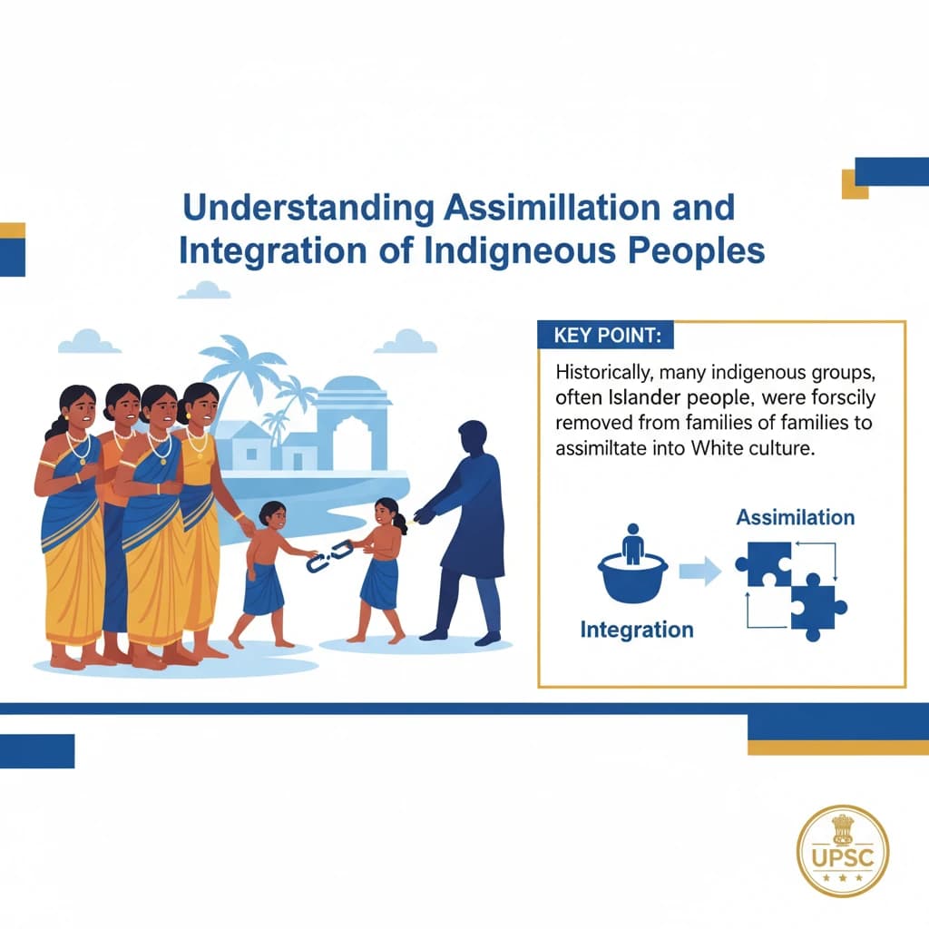 Islander people)” were forcibly removed from
their families to assimilate into White culture.