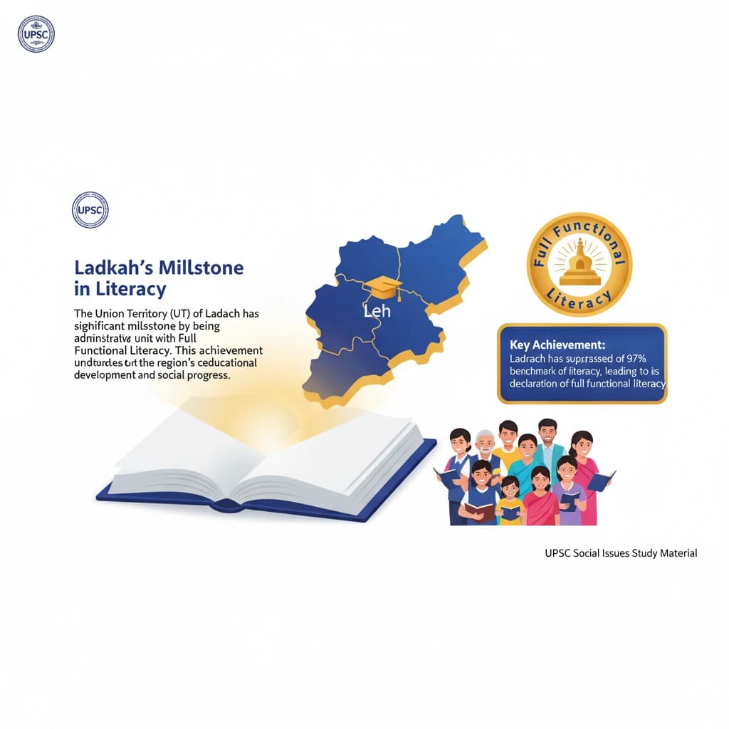 Ladakh Achieves Full Functional Literacy