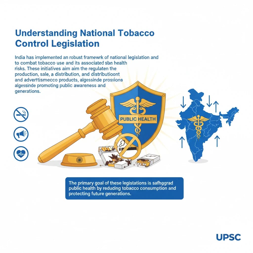 Tobacco Control Legislation: COTPA, NTCP & PECA