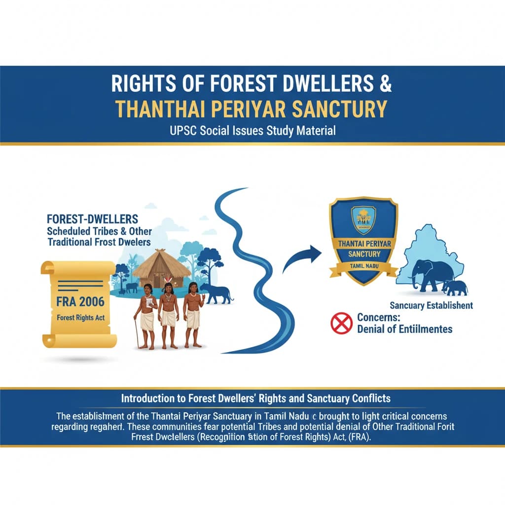 Rights Of Forest Dwellers and Thanthai Periyar Sanctuary