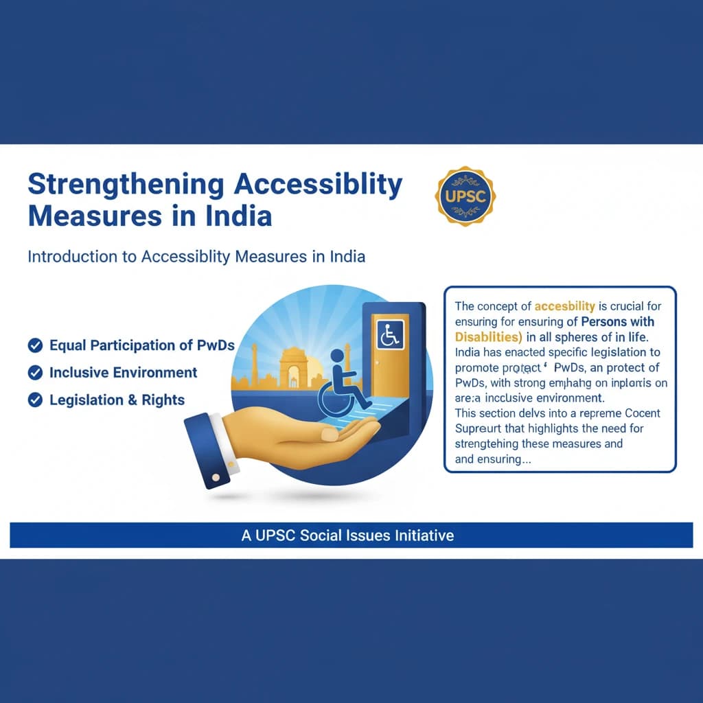 Strengthening Accessibility Measures in India