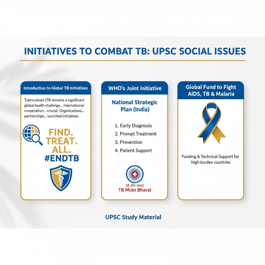 What are Different Initiatives to Combat TB?