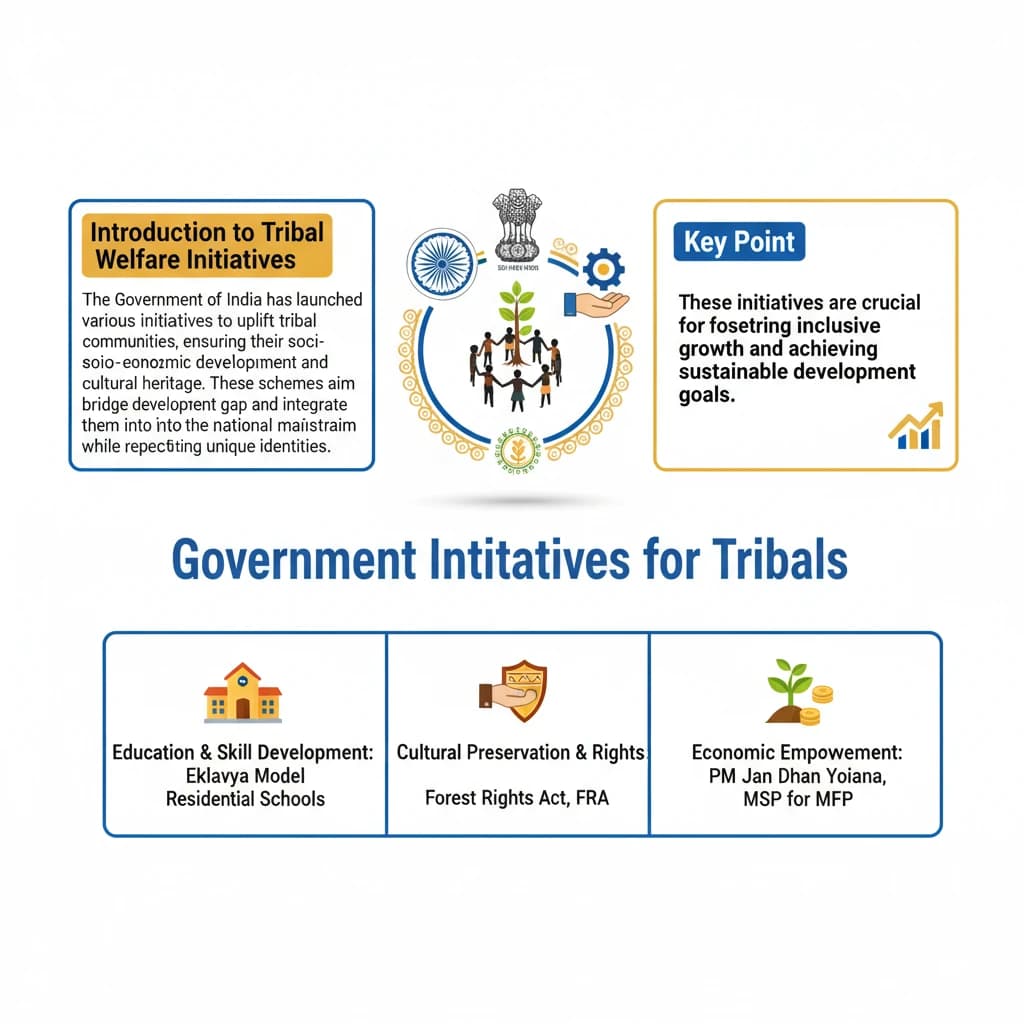 What are Government Initiatives for Tribals?