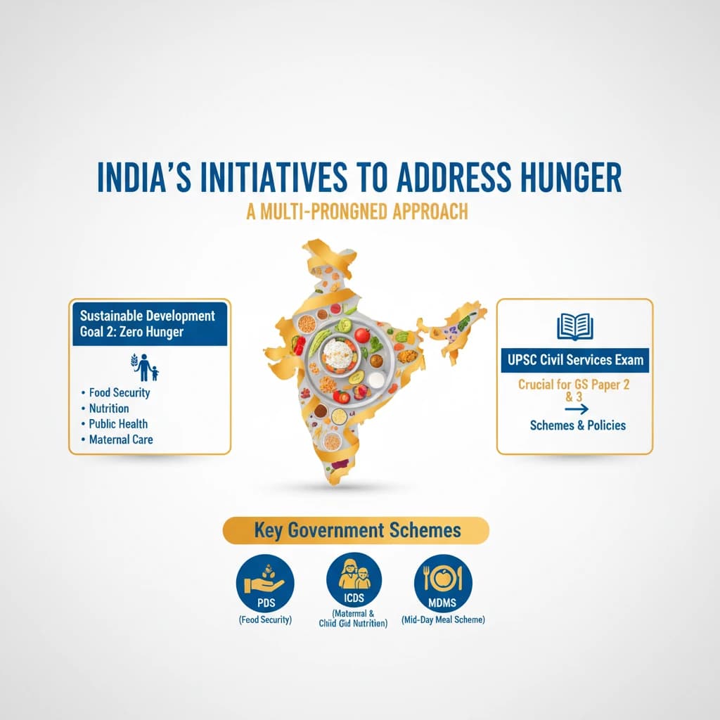What are India’s Initiatives to Address Hunger?