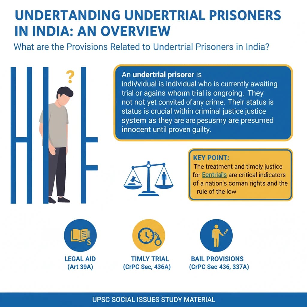 What are the Provisions Related to Undertrial Prisoners in India?