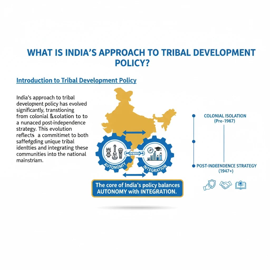 What is India’s Approach to
Tribal Development Policy?