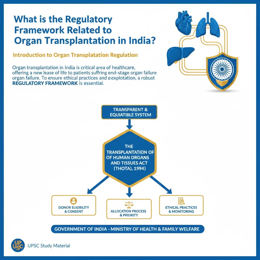 What is the Regulatory Framework Related to Organ Transplantation in India?