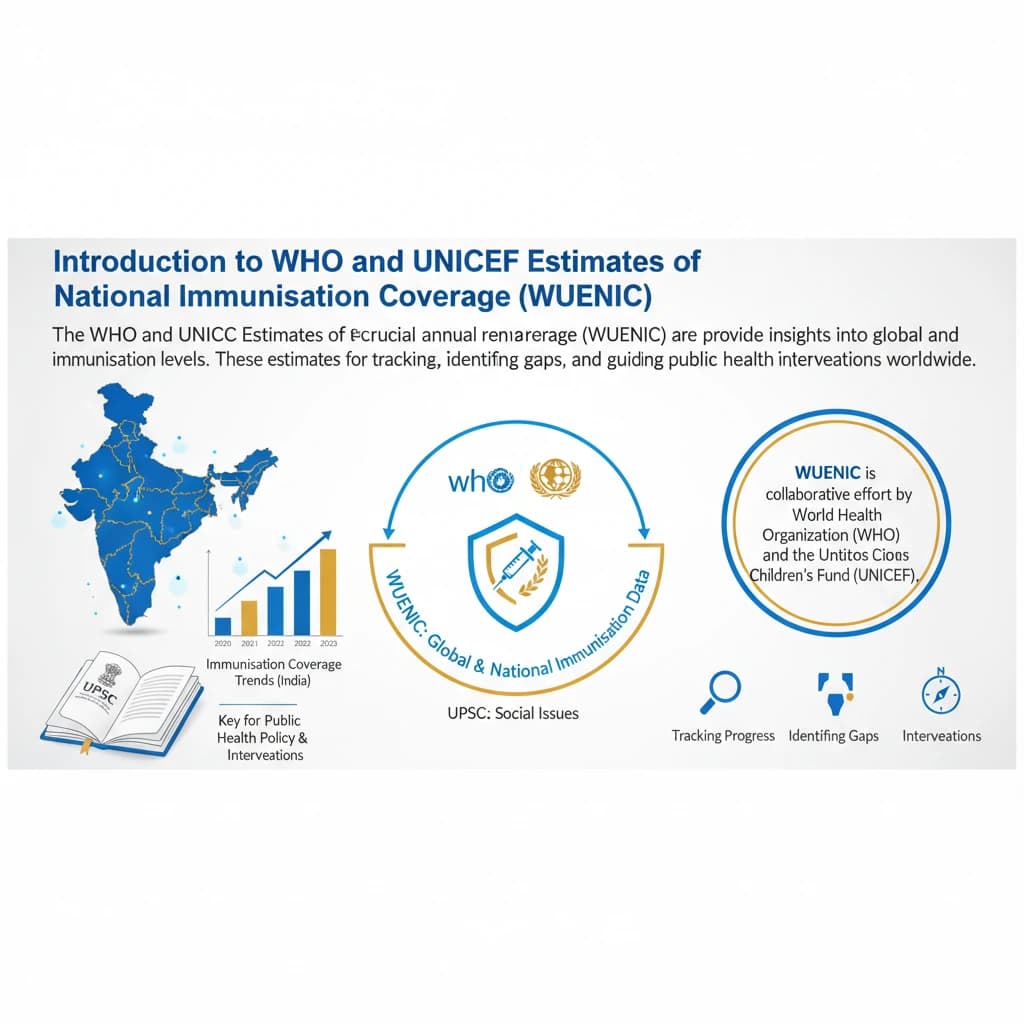 WHO and UNICEF Estimates of National Immunisation Coverage (WUENIC)