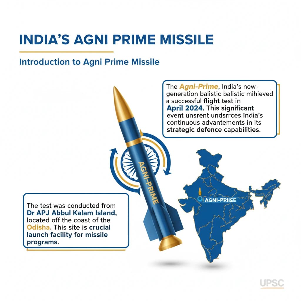 India’s Agni Prime Missile