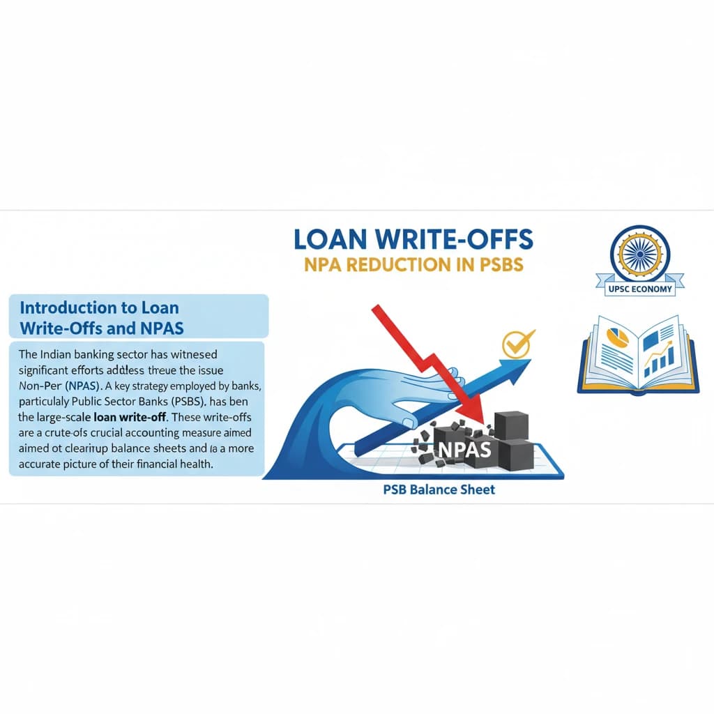 Loan Write-Offs and NPA Reduction in PSBs