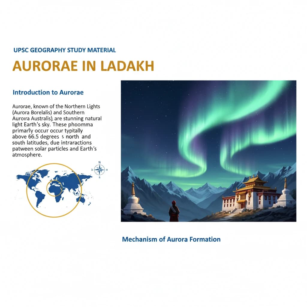 Aurorae in Ladakh