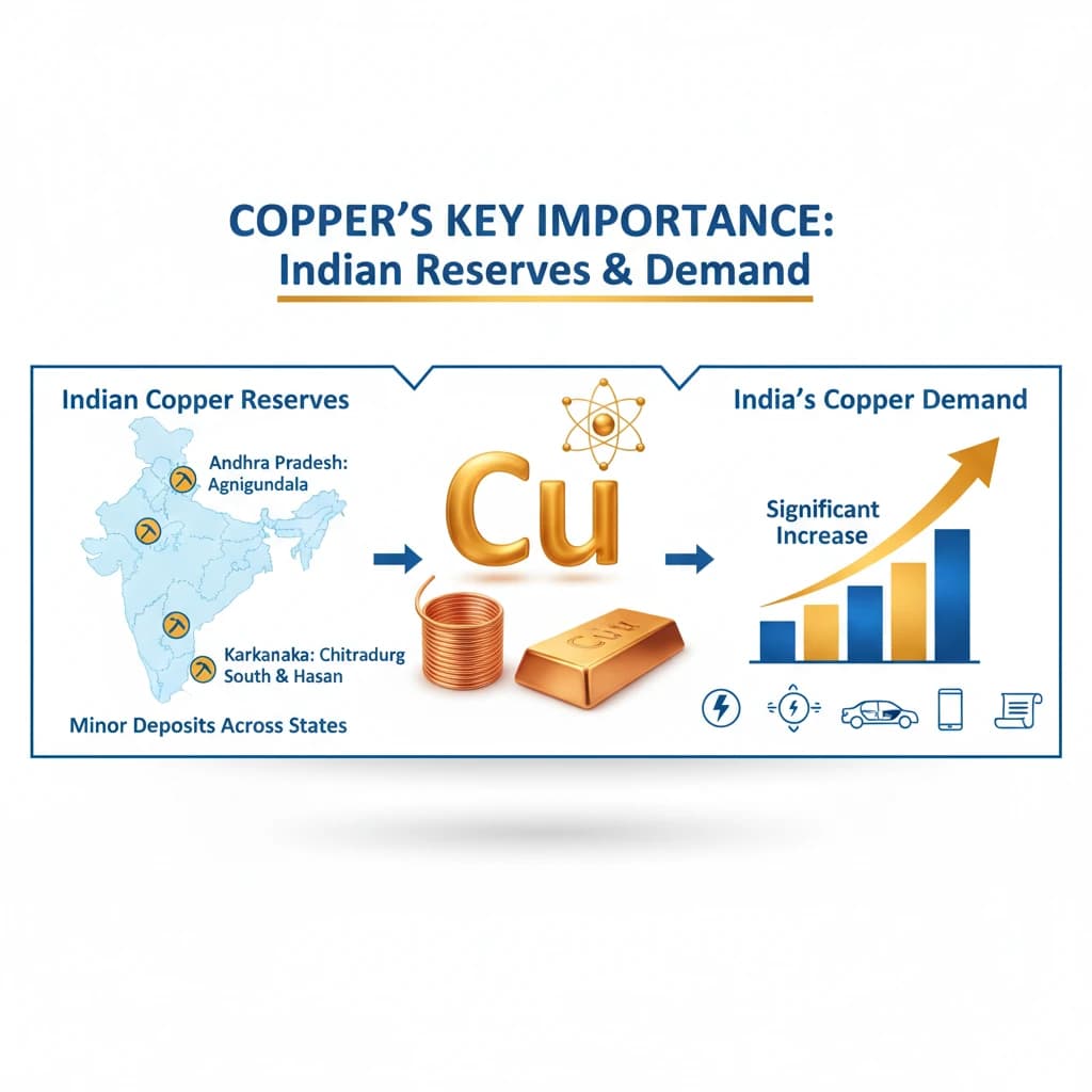 Copper in India: Demand, Imports, and Supply Security Efforts